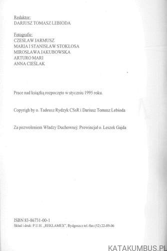 Radio Maryja. RED. DARIUSZ TOMASZ LEBIODA