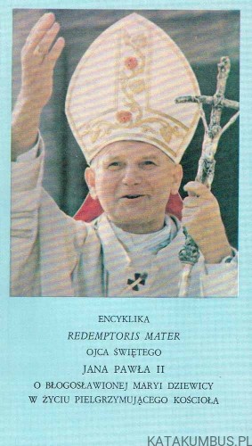 Redemptoris Mater. JAN PAWEŁ II