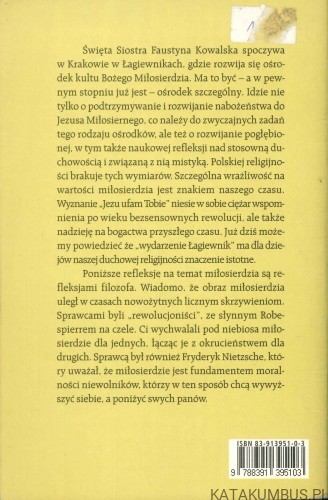Drogi i bezdroża miłosierdzia. JÓZEF TISCHNER