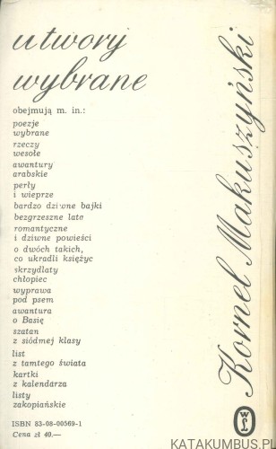 Szaleństwa panny Ewy. KORNEL MAKUSZYŃSKI