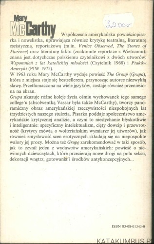 Grupa. MARY MCCARTHY