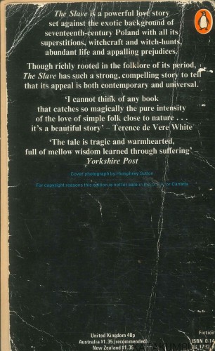 The Slave. ISAAC BASHEVIS SINGER