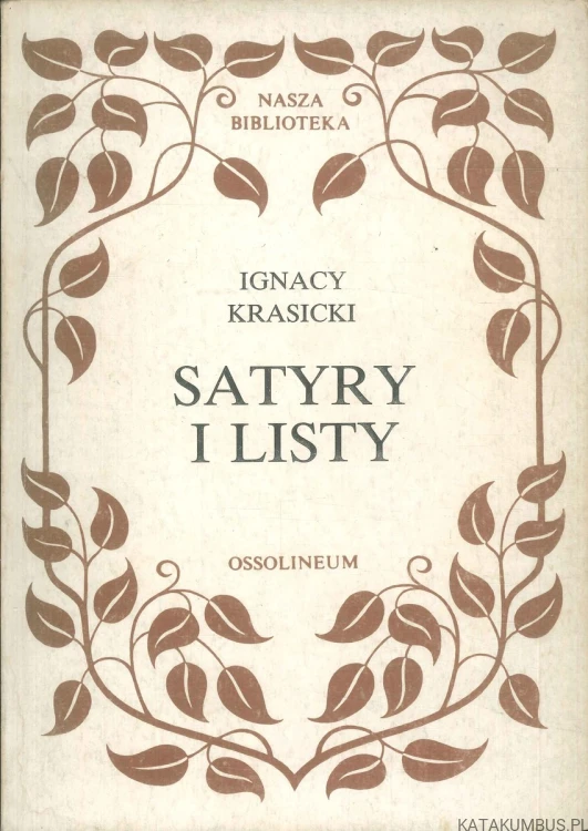 Satyry i listy. IGNACY KRASICKI