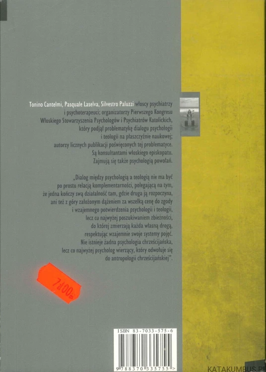 Dialog psychologii z teologią. TONINO CANTELMI, PASQUALE LASELVA, SILVESTRO PALUZZI