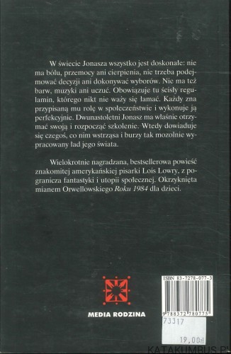 Dawca. LOIS LOWRY