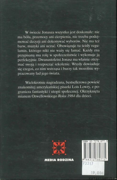 Dawca. LOIS LOWRY