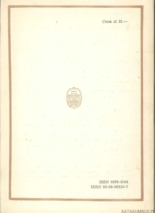 Dożywocie. ALEKSANDER FREDRO