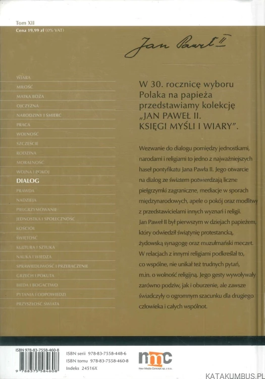 Dialog. JAN PAWEŁ II