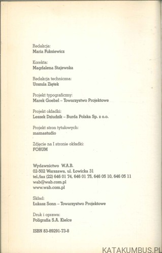 Różowe tabletki na uspokojenie. KRYSTYNA JANDA
