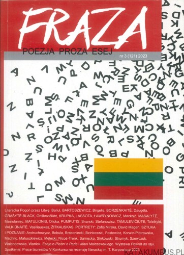 Fraza. Poezja proza esej nr 3 (121) 2023. PRACA ZBIOROWA