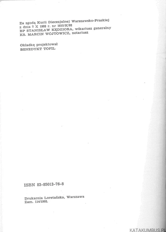 Jesteście w Kościele. MIROSŁAW PACIUSZKIEWICZ SJ