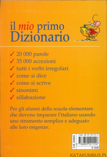Il mio primo dizionario. Nuovo MIOT. PRACA ZBIOROWA