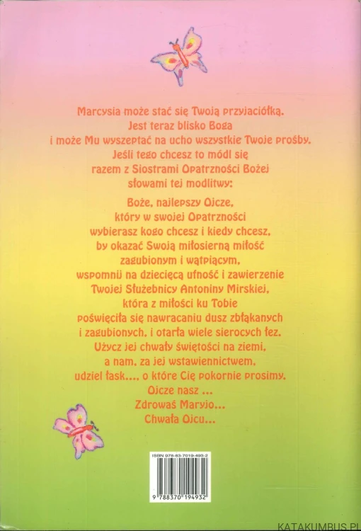 Dziewczynka o złotym sercu. ZGROMADZENIE SIÓSTR OPATRZNOŚCI BOŻEJ