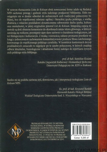 List do Kolosan. RED. NPD