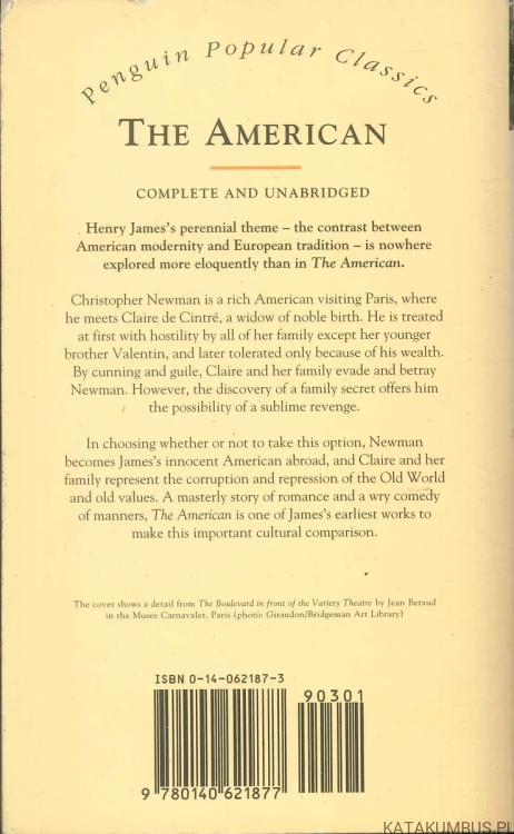 The American (j.ang). HENRY JAMES