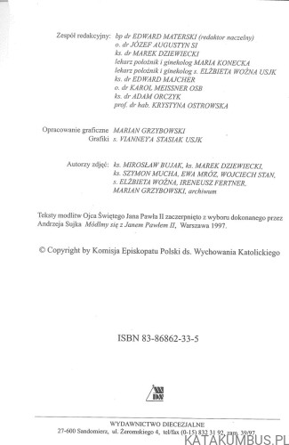 Przygotowanie do życia w małżeństwie i rodzinie. PRACA ZBIOROWA