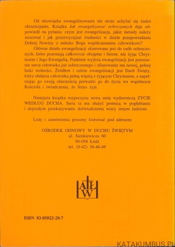 Jak ewangelizować ochrzczonych. JOSE H. PRADO FLORES