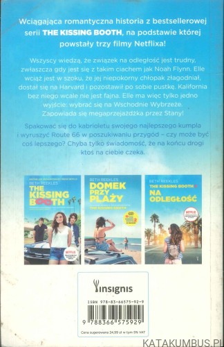 The Kissing Booth. Za kółkiem przez Stany. BETH REEKLES
