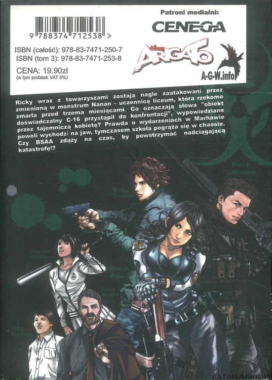 Resident Evil: Marhawa Desire, tom 3. CAPCOM (SCENARIUSZ), NAOKI SERIZAWA (ILUSTRACJE)