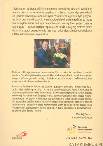 By rodzina była Bogiem silna. WANDA PÓŁTAWSKA
