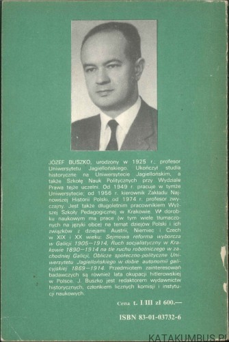 Historia Polski. JÓZEF BUSZKO