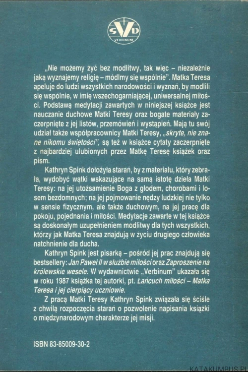 W ciszy serca. KATHRYN SPINK