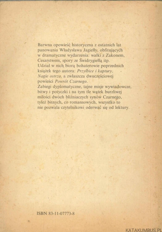 Synowie Czarnego. KAZIMIERZ KORKOZOWICZ