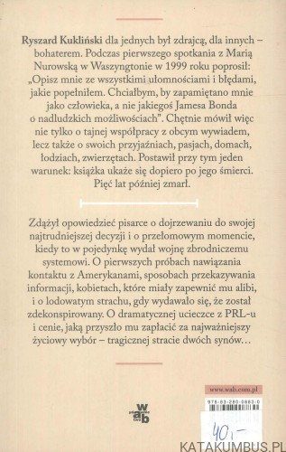 Mój przyjaciel zdrajca. MARIA NUROWSKA