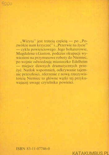 Wizyta. STANISŁAWA FLESZAROWA-MUSKAT