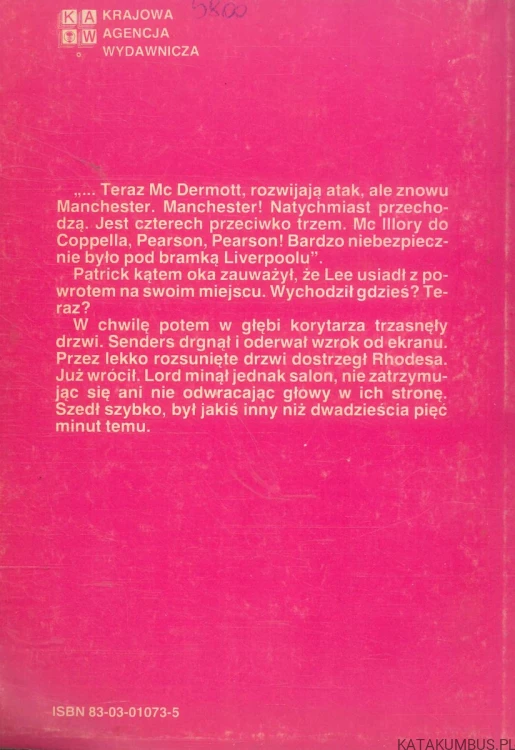 Geniusz z Kimberley. JONATHAN TRENCH