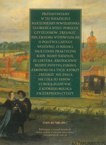 Krotochwile i maksymy imć pana Zagłoby. PRACA ZBIOROWA