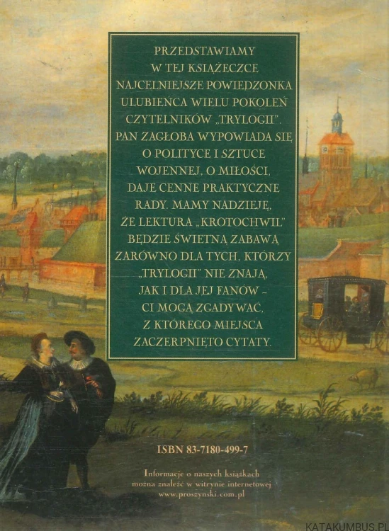 Krotochwile i maksymy imć pana Zagłoby. PRACA ZBIOROWA