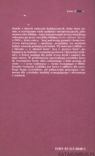Rozumieć Biblię. GERHARD LOHFINK