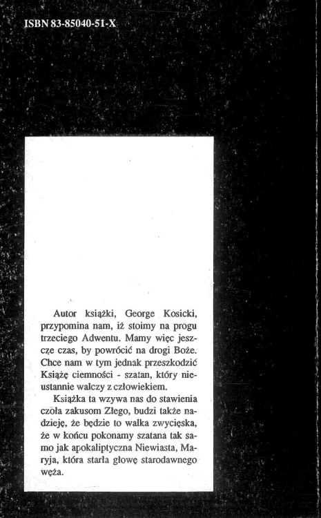 Walka duchowa. GEORGE W. KOSICKI CSB