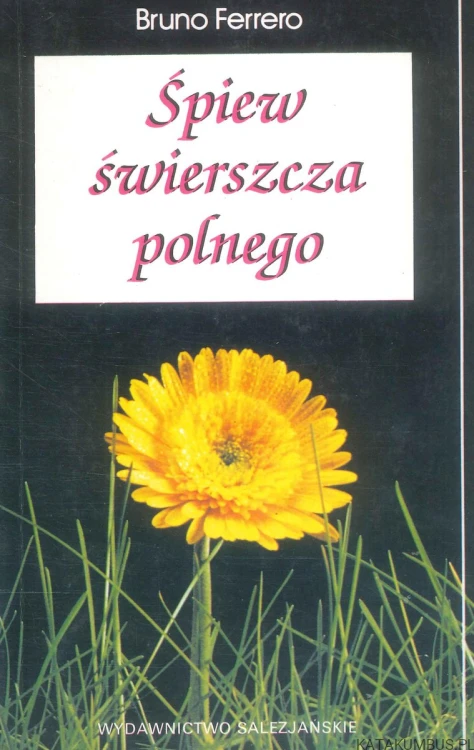 Śpiew świerszcza polnego. BRUNO FERRERO