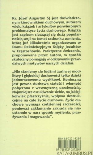 Kwadrans szczerości. JÓZEF AUGUSTYN SJ