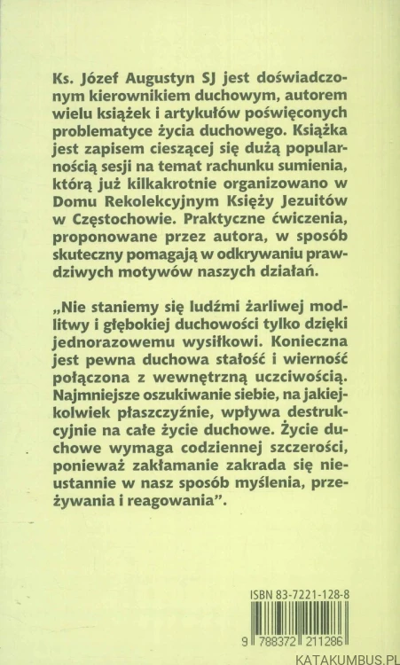 Kwadrans szczerości. JÓZEF AUGUSTYN SJ