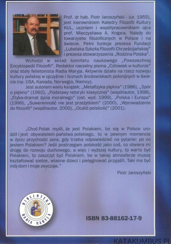 Kim jesteśmy. PIOTR JAROSZYŃSKI
