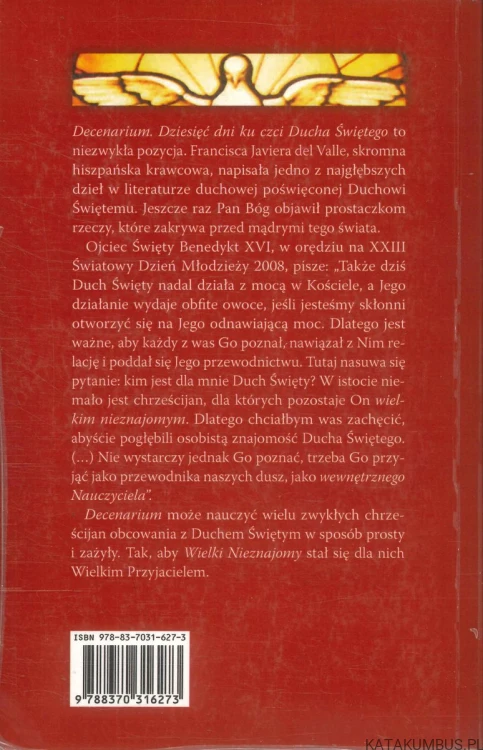 Decenarium. Dziesięć dni ku czci Ducha Świętego. FRANCISCA JAVIERA DEL VALLE