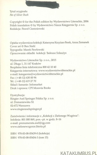 Pat ze Srebrnego Gaju. LUCY MAUD MONTGOMERY
