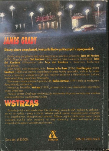 Wstrząs. JAMES GRADY