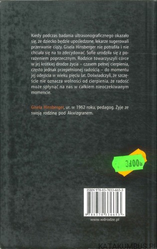 Światło i cień. Migawki z życia Sofie.. GISELA HINSBERGER