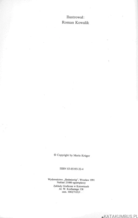 Ucho, dynia, 125. MARIA KRÜGER
