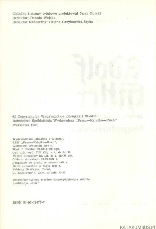 Biografia Führera. KAROL GRÜNBERG