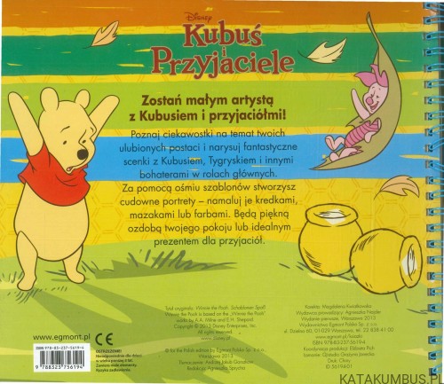 Kubuś i Przyjaciele. Kubusiowe szablony. PRACA ZBIOROWA