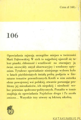 Na wsi wesele. MARIA DĄBROWSKA