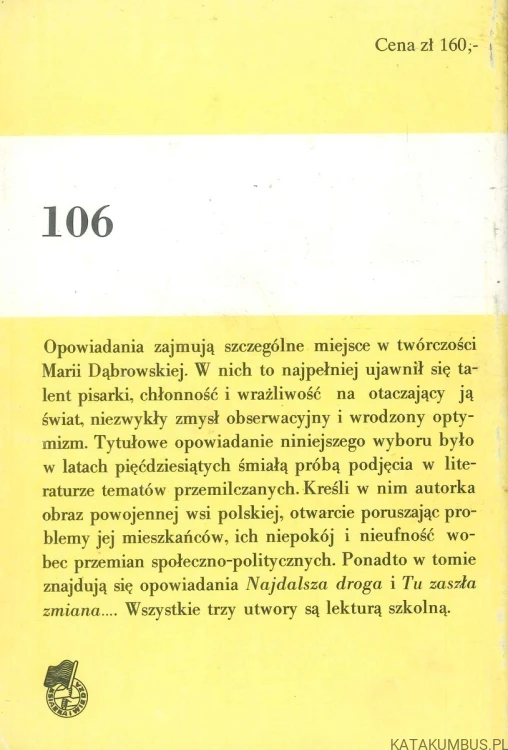 Na wsi wesele. MARIA DĄBROWSKA