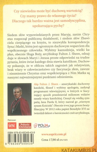 Siedem słów Jezusa i Maryi. FULTON J. SHEEN