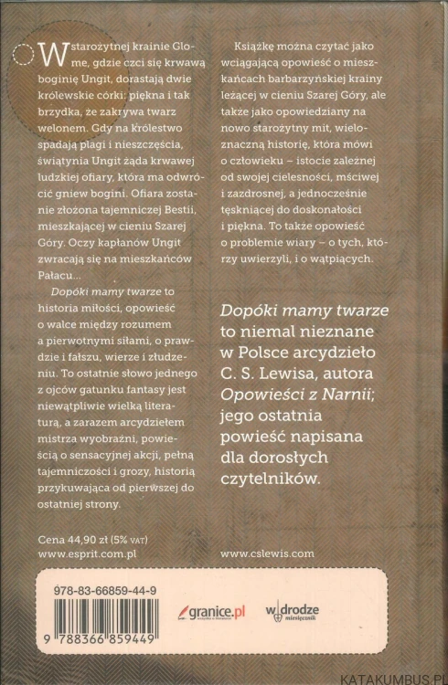 Dopóki mamy twarze. C.S. LEWIS