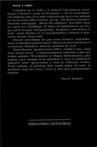Kontrabasista. PATRICK SÜSKIND